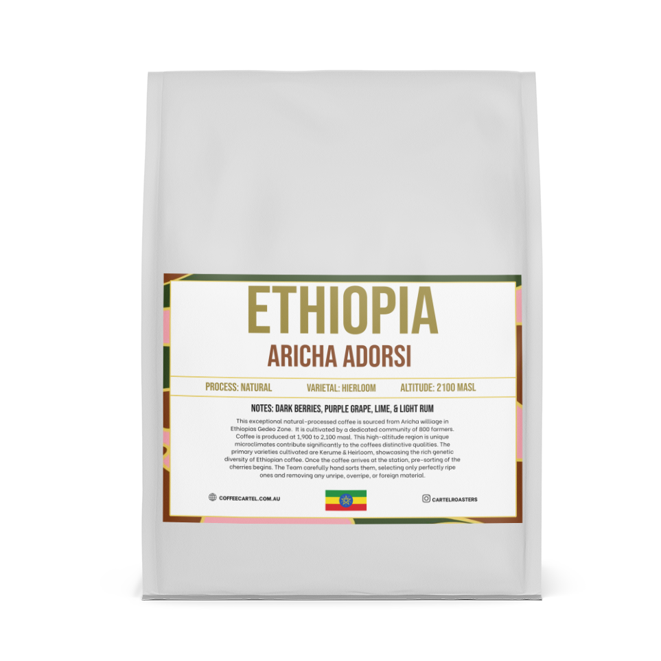 Ethiopia Aricha Adorsi Yirgacheffe Espresso